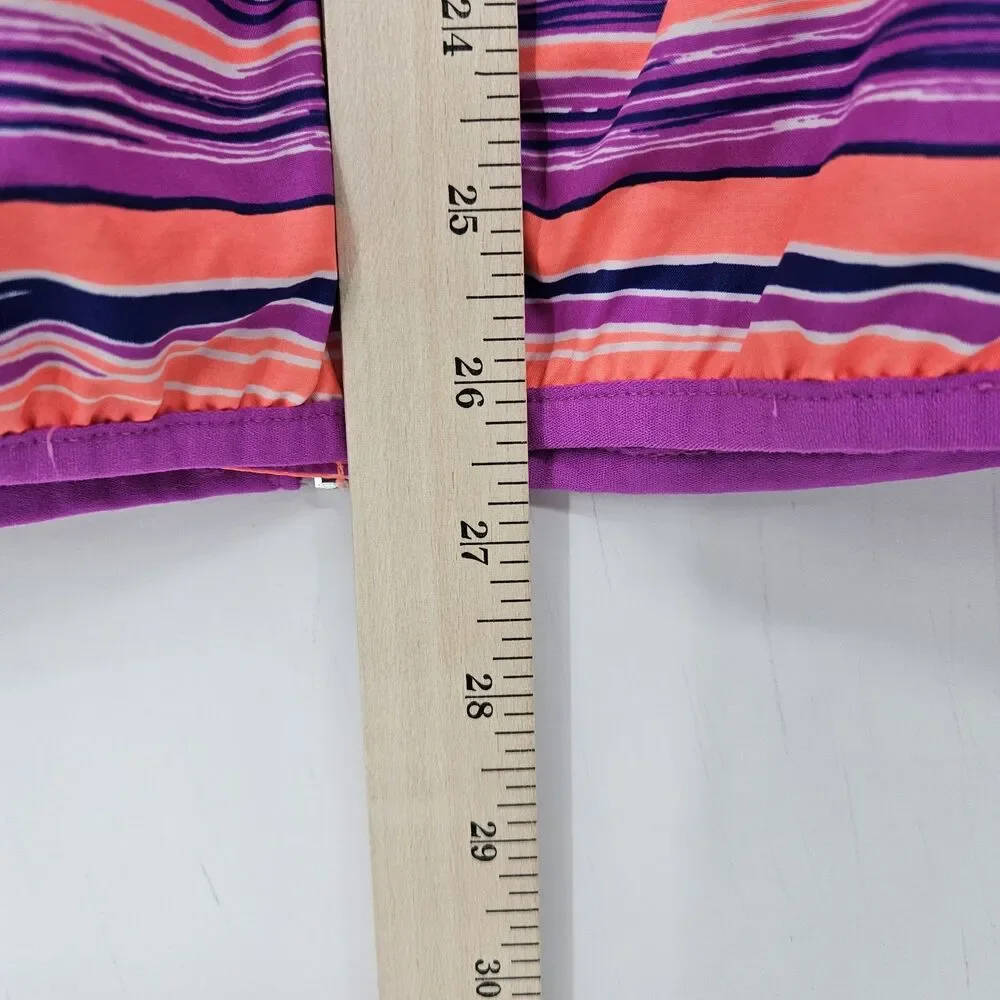 Columbia Jacket Girls XL 18 20 Pixel Grabber Lightweight Pink Striped‎ Outdoors